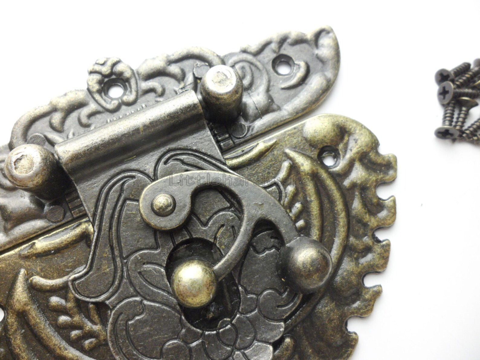 86mmx75mm lock latch small box hardware jewelry box latch gift Etsy