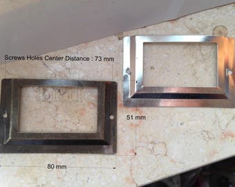 4 pcs 80mm x 51mm card holder/label holders/Label Frames DP0369