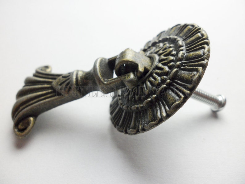 Diameter 37mm vintage Roman palace Pendant Pulls drawer handles drawer knobs vintage drawer pulls furniture hardware #DP0092
