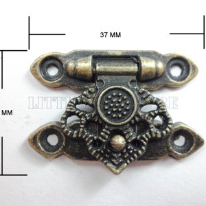 Skull Shape  vintage jewelry boxes latch decorative boxes catch small box hardware cabinet hardware #LC0025