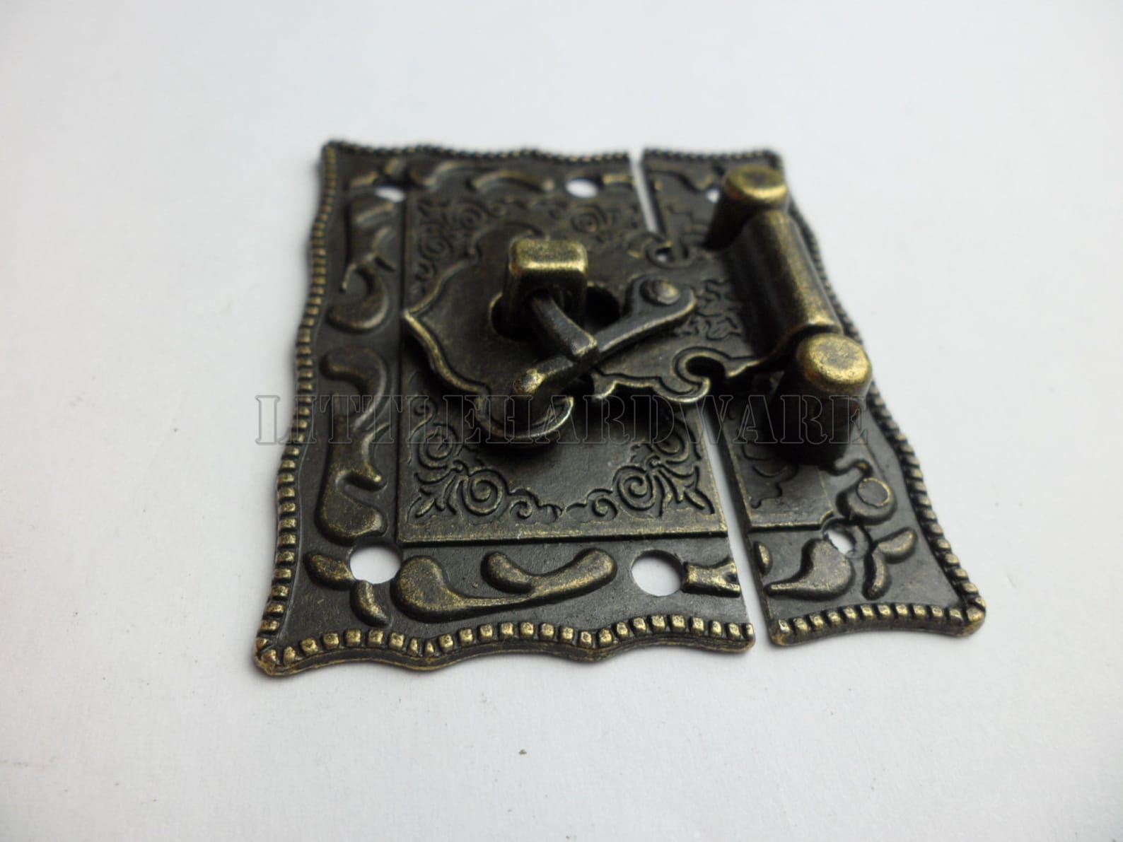51mmx43mm Antique Brass Jewelry Box Latch/hasp Catch/ Small Etsy