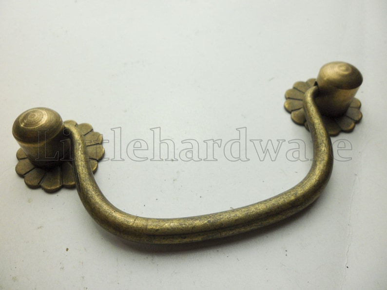 100mm X 50mm Brass Made Vintage Drop Pulls /drawer Handles / Etsy