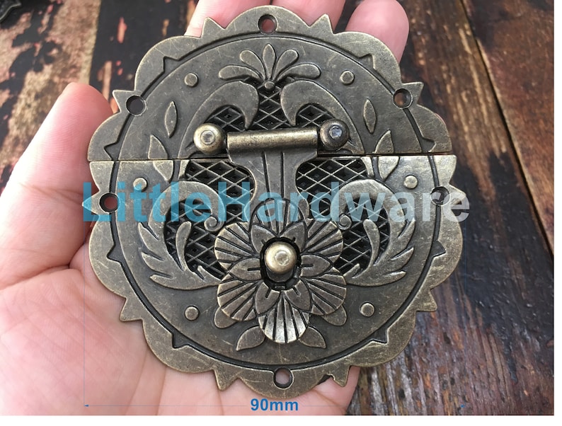Diameter 90mm Vintage Jewelry Boxes Latch Gift Boxes Latches Etsy New