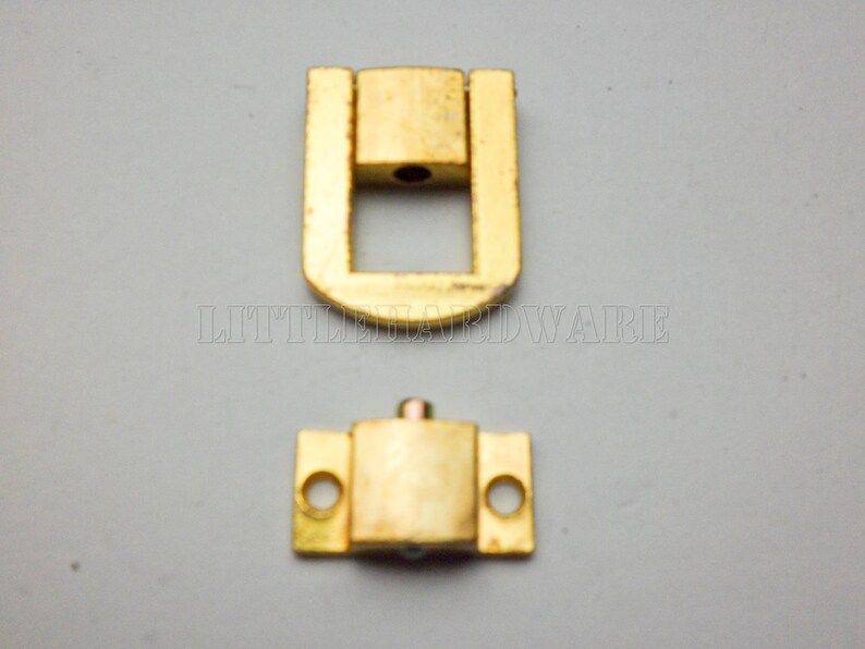 25mmX20mm golden lock latch small box hardware chest hardware Etsy