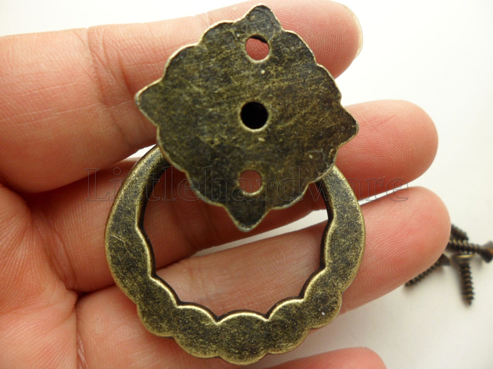 High Quality 36MM X 47mm Vintage Drawer Pulls Ring Pulls / Etsy