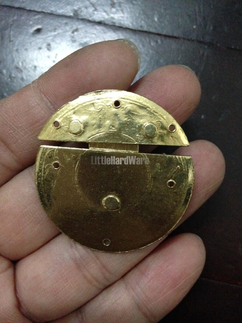 Solid Brass Made One Set Highgrade Brass Box Hardware / Etsy