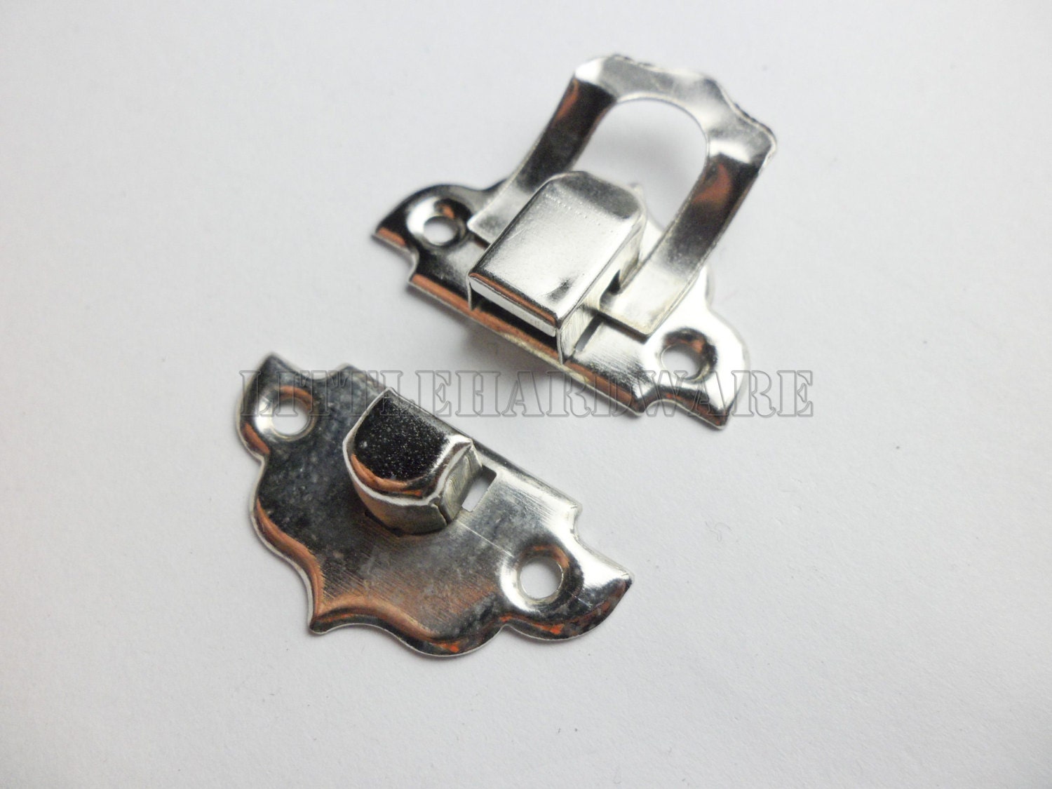 10Pcs 30mmX30mm silver small box hardware/ jewelry box latch Etsy