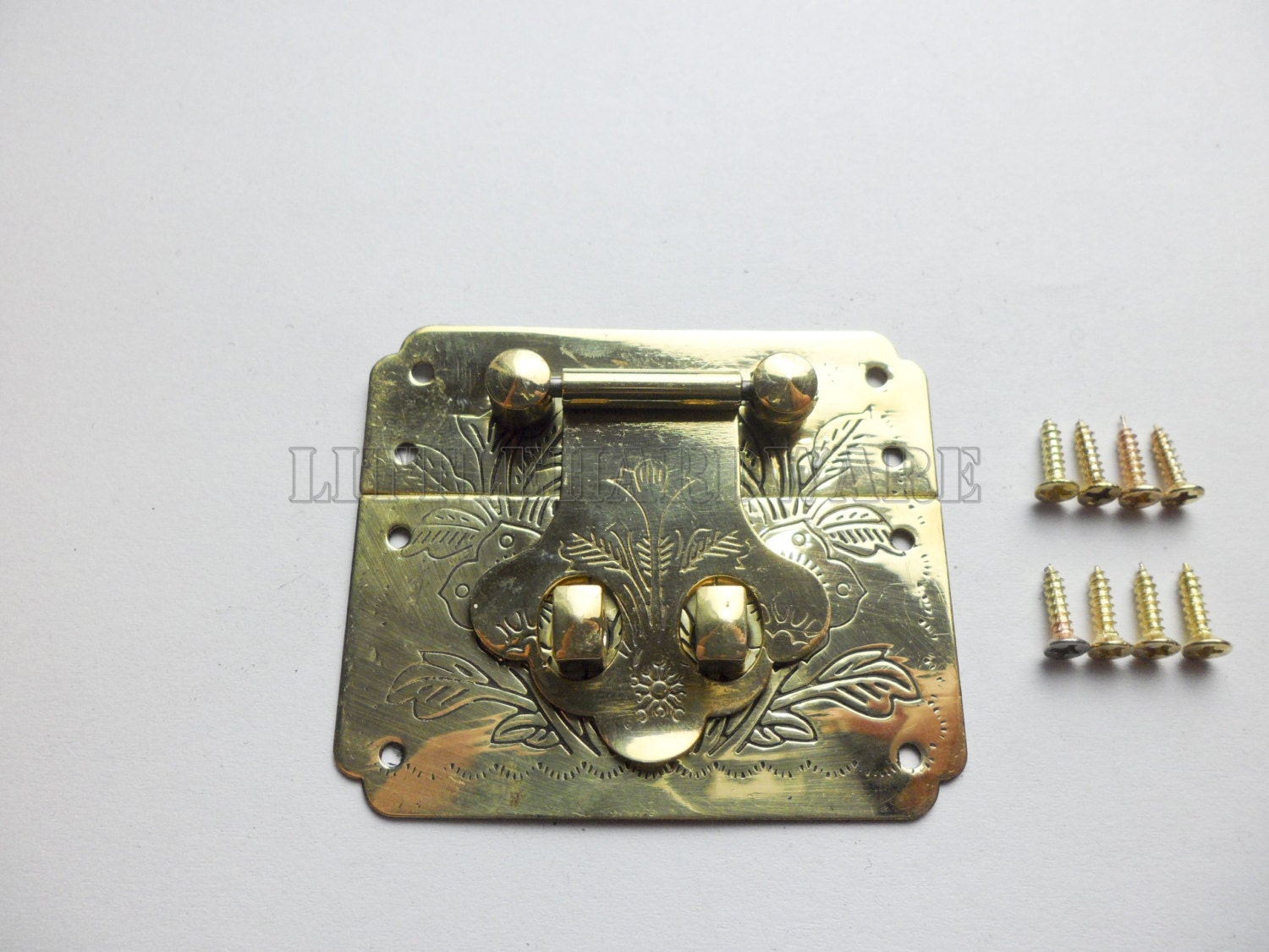 Brass Made 54mmX45mm golden small box hardware jewelry box Etsy