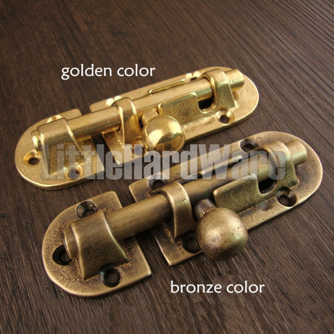 Brass Made Classical Vintage Brass Door Bolt,brass Door Latch Hasps