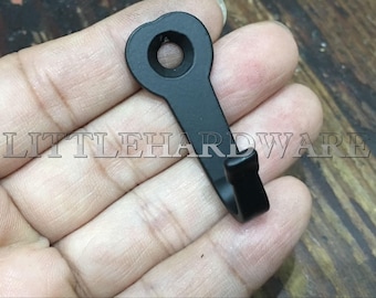 5 pcs small key hanger, key hooks, furniture hardware hook, decorative hooks with enough screws - 40mmX17mmX22mm