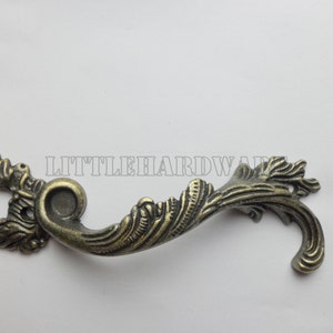 Two Type  vintage Dragon &  Phoenix bar pulls /drawer handles / kitchen handles / vintage drawer pulls/ furniture hardware  #DP0097