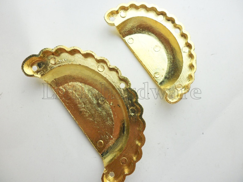 Two Size High Quality Golden Metal Chinese Dragon Drawer Pulls Etsy