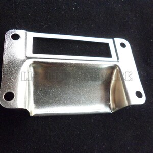 High Quality silver color cabinet hardware vintage Card Holder Drawer Pull/label holders/Label Frames DP0110 image 3