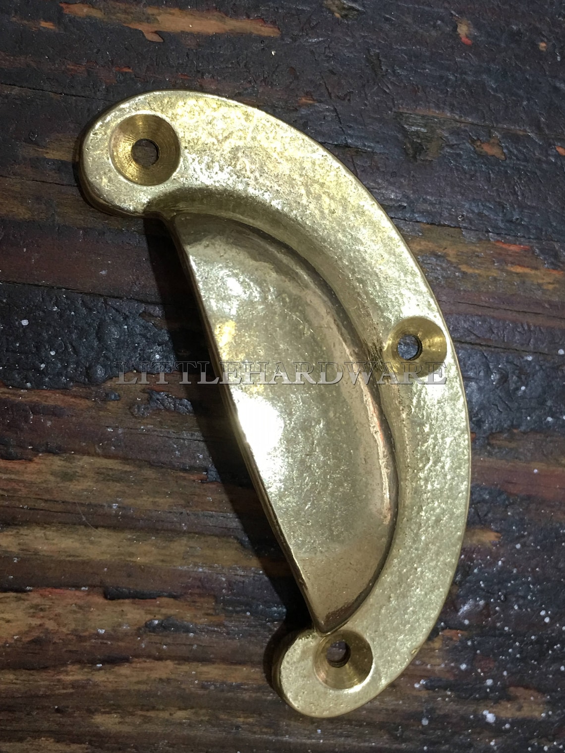 Brass Made Thick Brass Classic Cup Pulls Drawer Pulls Cup Etsy