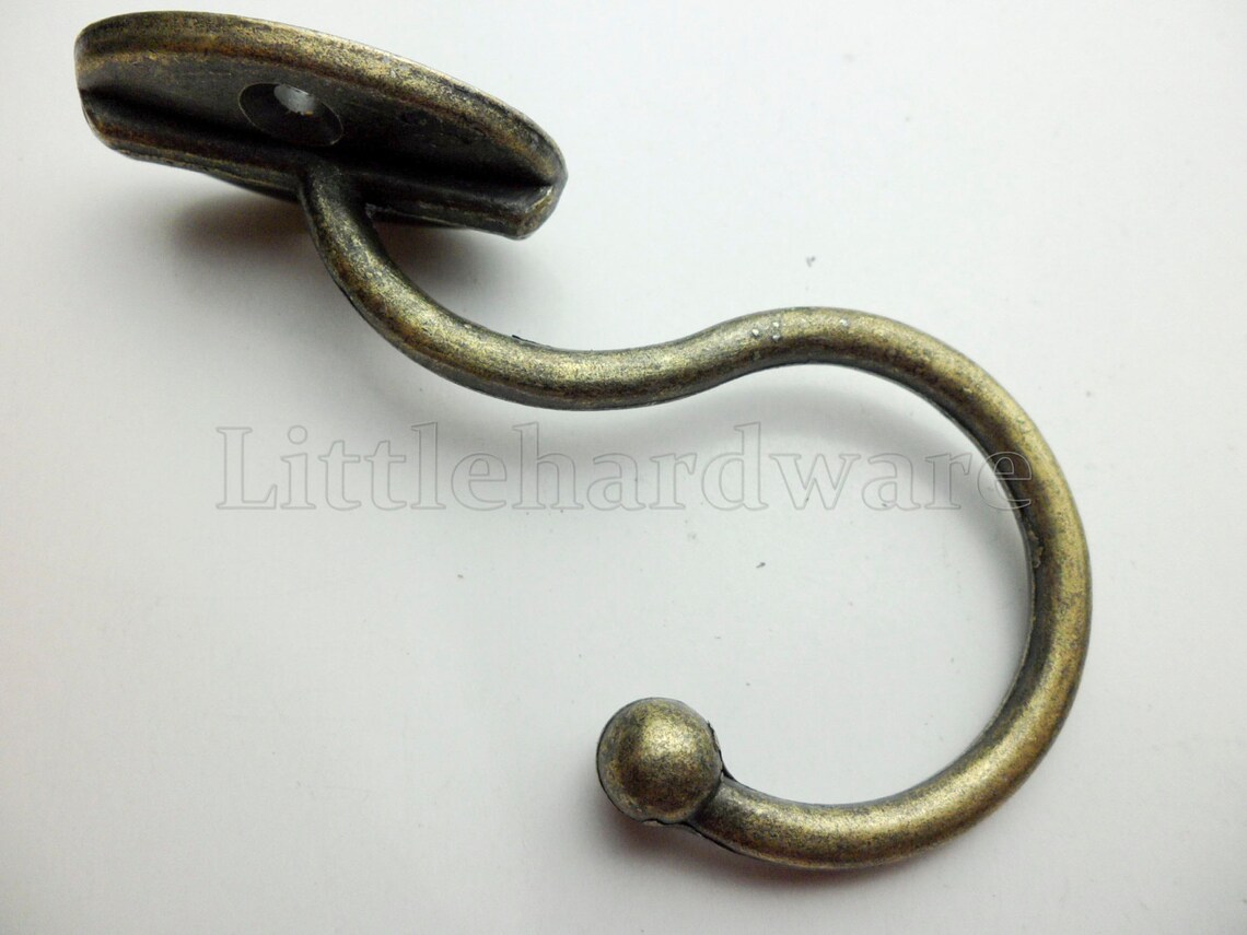 81mm X 18mm Antique Style Furniture Hardware Hook With Enough Etsy