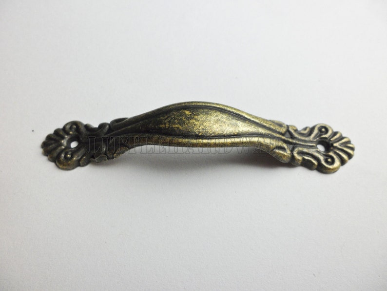 82mm x 12mm metal Arch bridge 65mm Hole Centers vintage drawer pulls Cabinet Pull Handles Vintage Furniture Knobs Handle DP0043