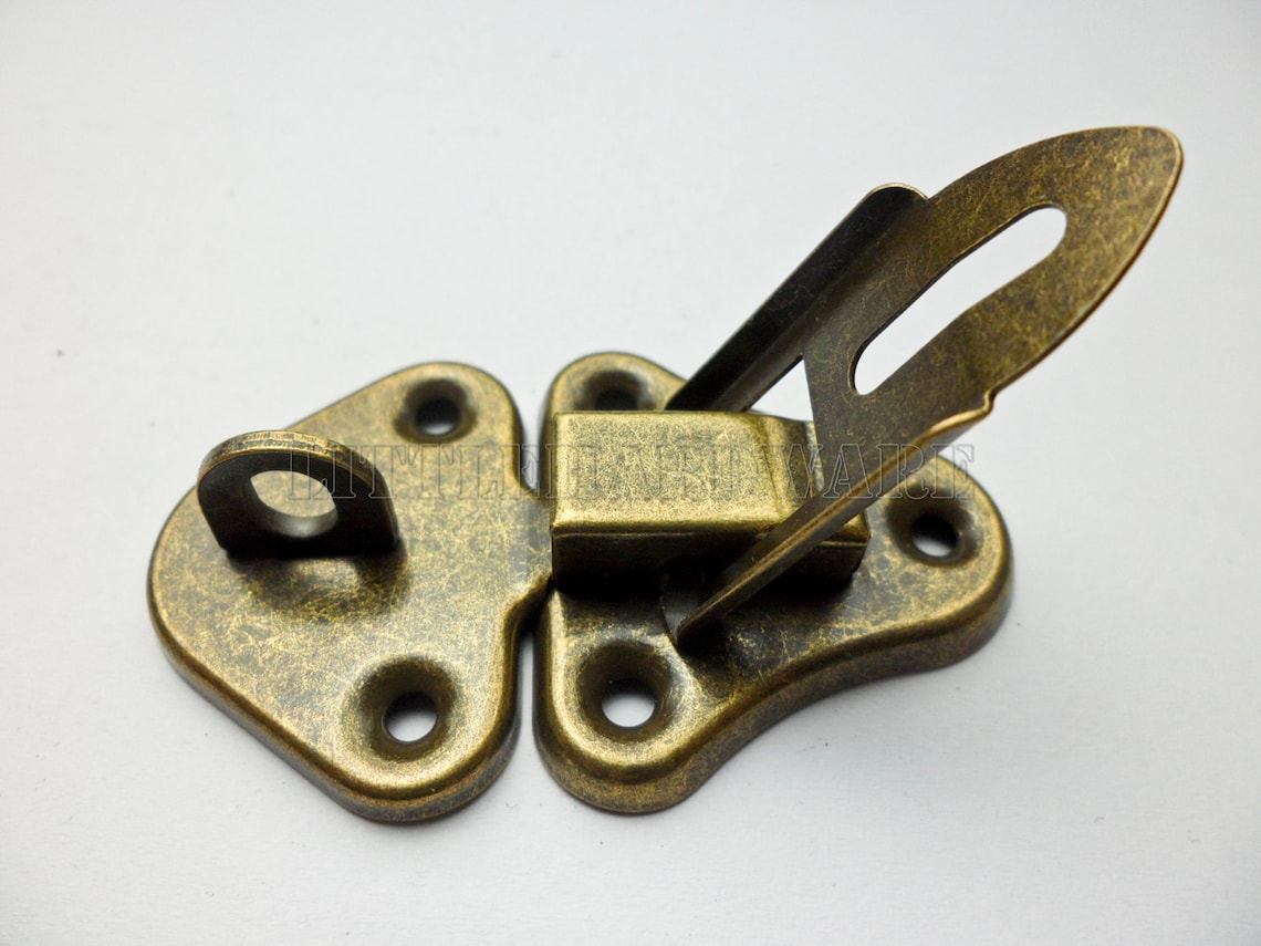 55mmx33mm lock latch small box hardware jewelry box latch gift Etsy