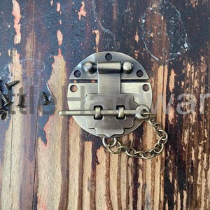 1 pcs Diameter 51mm small box hardware/jewelry box latch/gift boxes latches/wooden boxes making