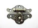 49mm x 39mm  vintage cabochon Angel wings  bronze Jewelry Box Staple Hasp Catch  / jewelry box latch / small box hardware LC0011 wholesale 