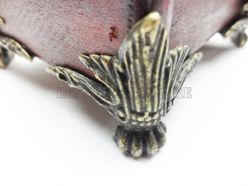 8 pcs vintage jewelry box feet for jewelry box decorative etsy