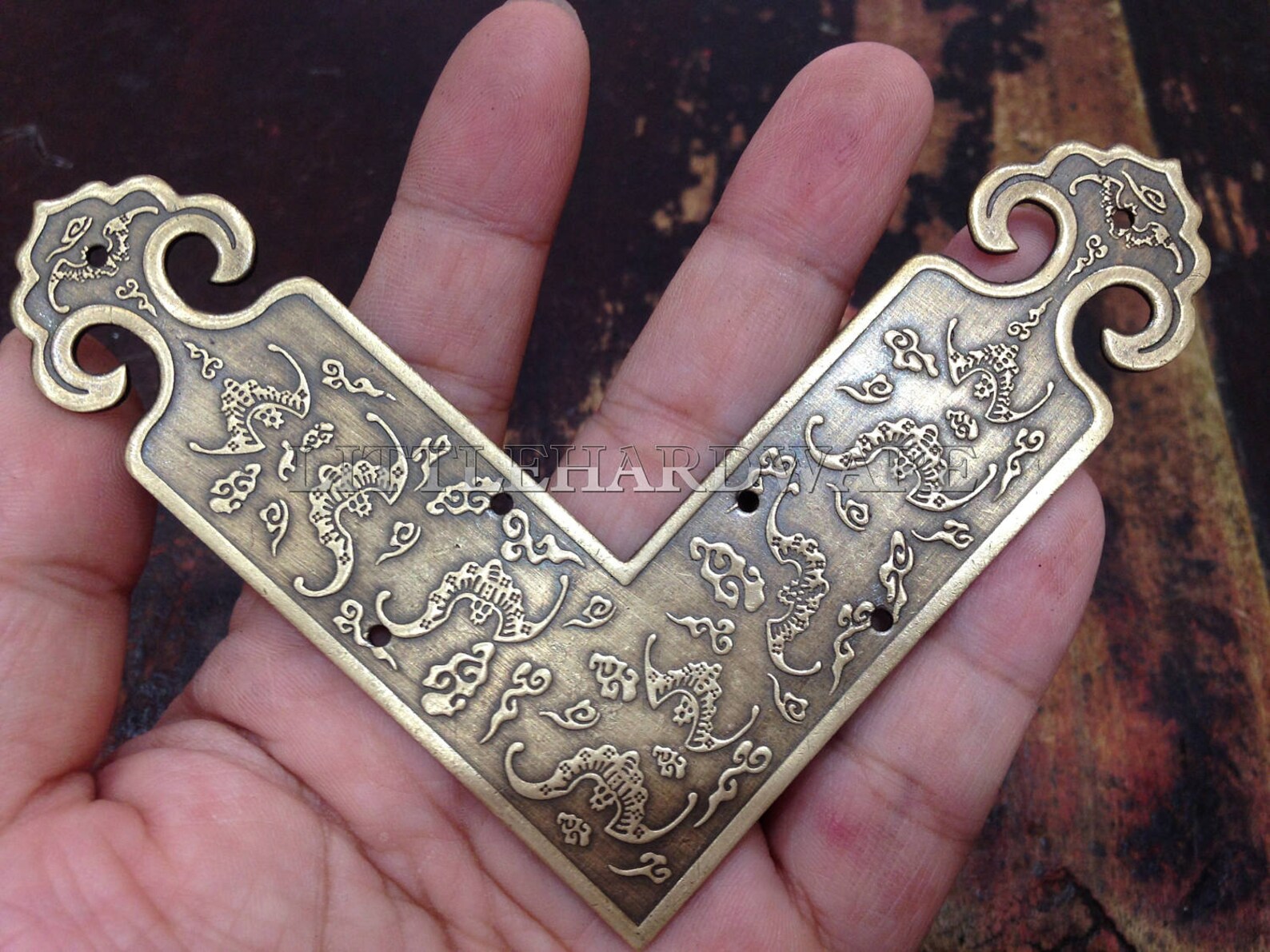 A Pair of High Quality Brass Made Big Size 90mmx25mmm Vintage Etsy