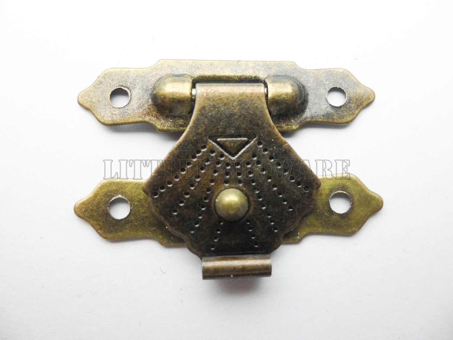 10PCS 30mmx20mm Lock Latch Small Box Hardware Jewelry Box Latch Gift Boxes  Latches Chest Hardware Wooden Boxes Making LC0042 