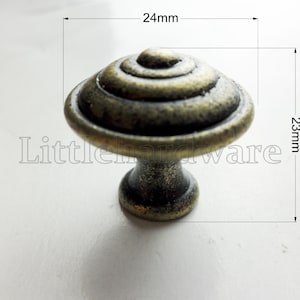4 Pcs Cabinet Knobs/knobs pulls/Cabinet Knob Pull Handles/Furniture Knobs Handle-Diameter 24mm- DP0233