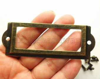 10 pcs 83mm x 30mm card holder/Frame holder/label holders/Label Frames