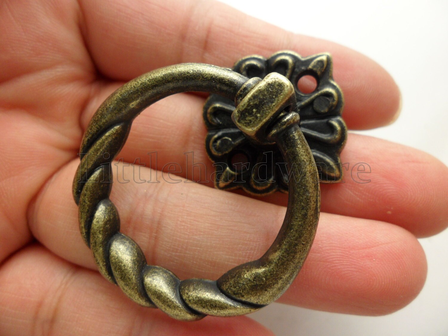 High Quality 36MM x 47mm vintage drawer pulls Ring Pulls / Etsy