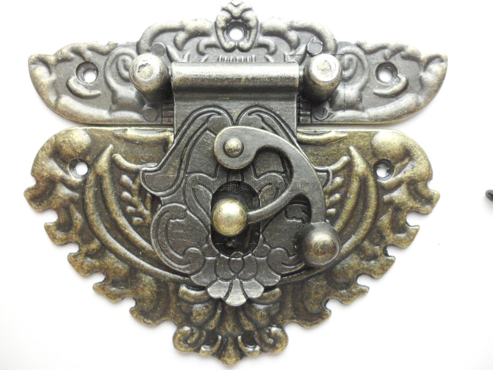 86mmx75mm lock latch small box hardware jewelry box latch gift Etsy