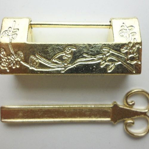 Vintage Style Wooden Boxes Lock Jewellery Boxes Lock Etsy