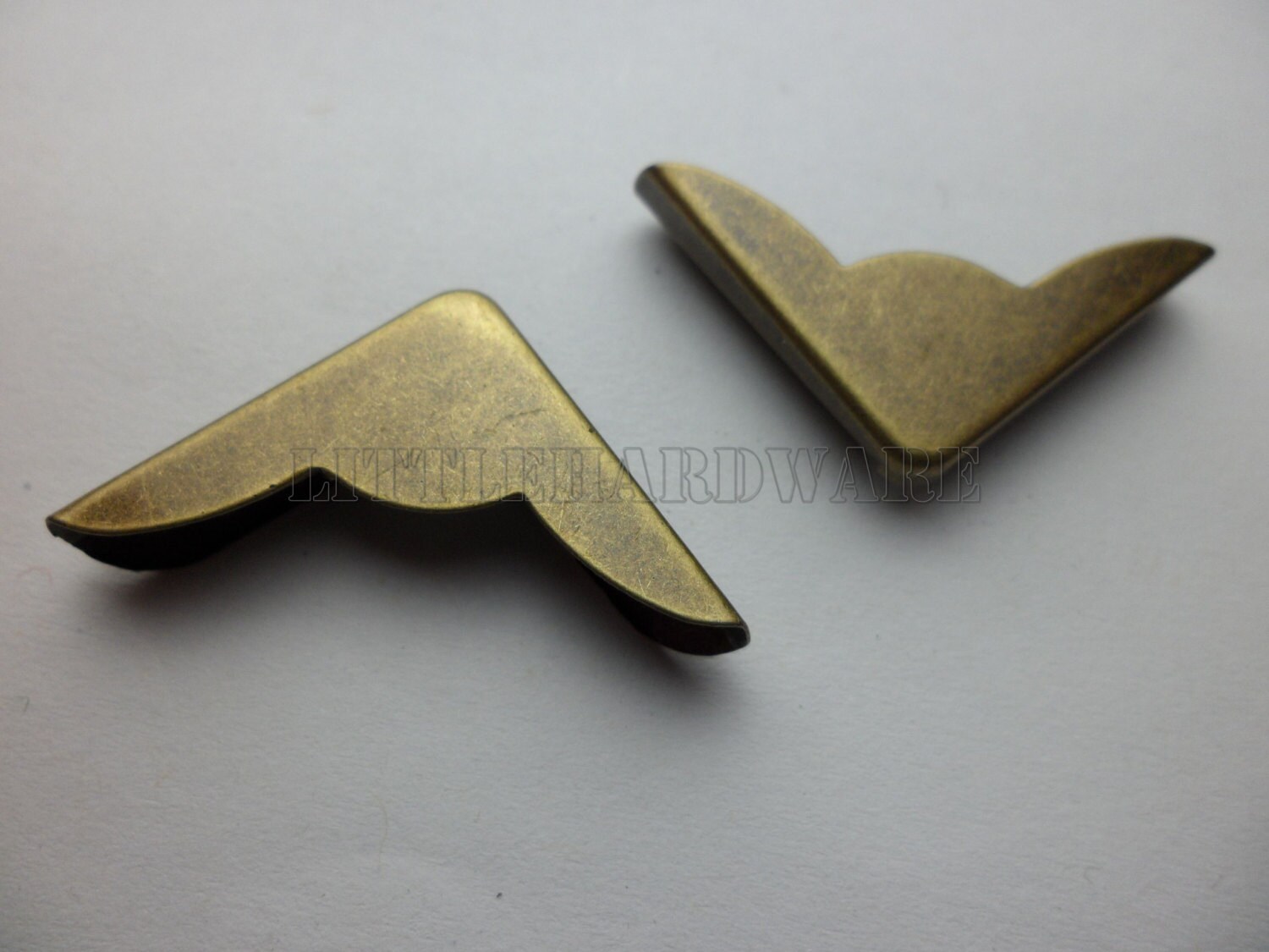 12 Pcs Bronze Color Metal Book Corners for Bookbinding, Scrapbooking ...