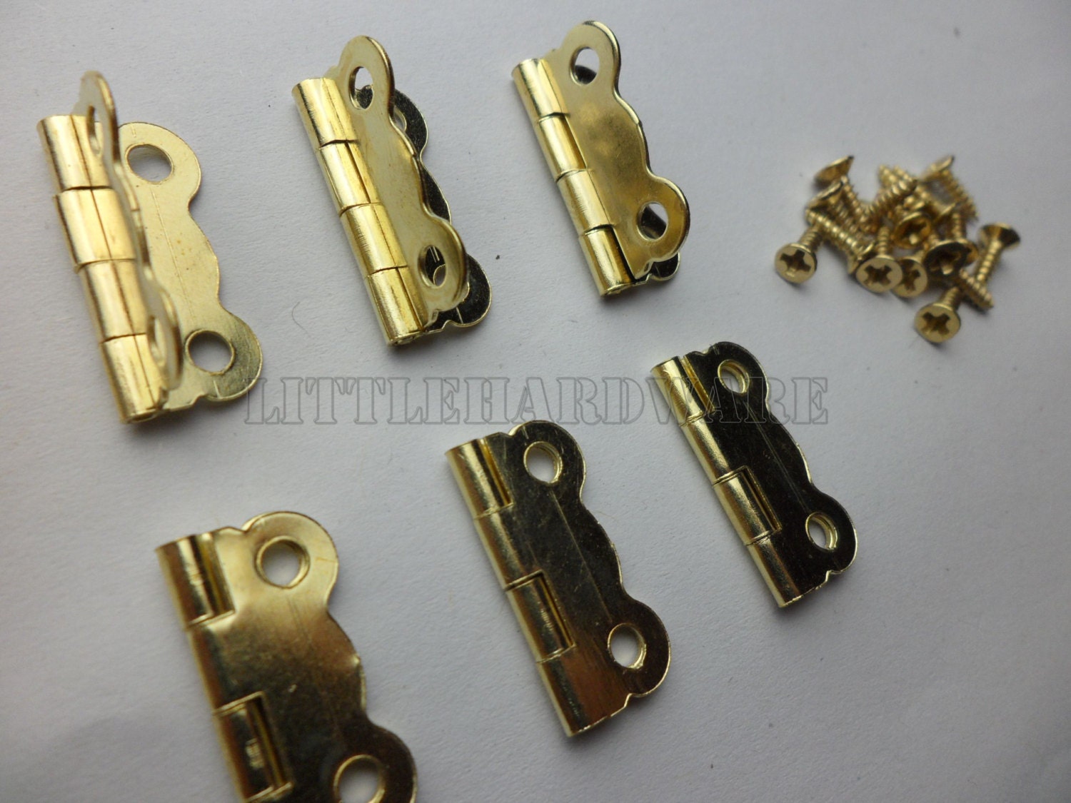 20 Pcs 20mmx16mm Golden Hinges Parliament Hinges Jewelry Box Etsy