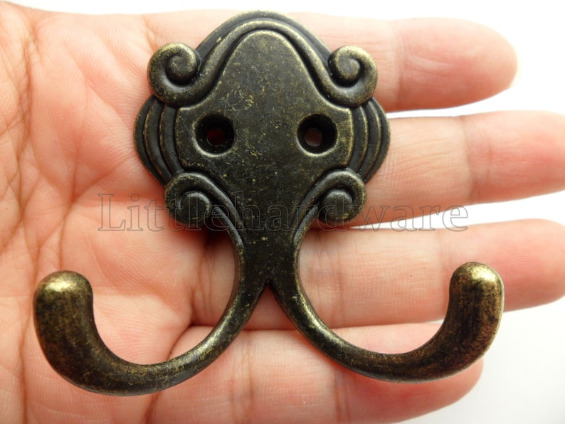 2pcs 54mm X 52mm Antique Style Furniture Hardware Hook With Etsy