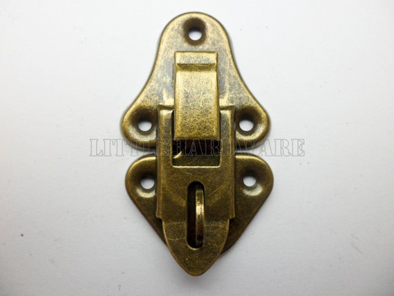 55mmx33mm Lock Latch Small Box Hardware Jewelry Box Latch Gift Boxes  Latches Chest Hardware Wooden Boxes Making LC0039 