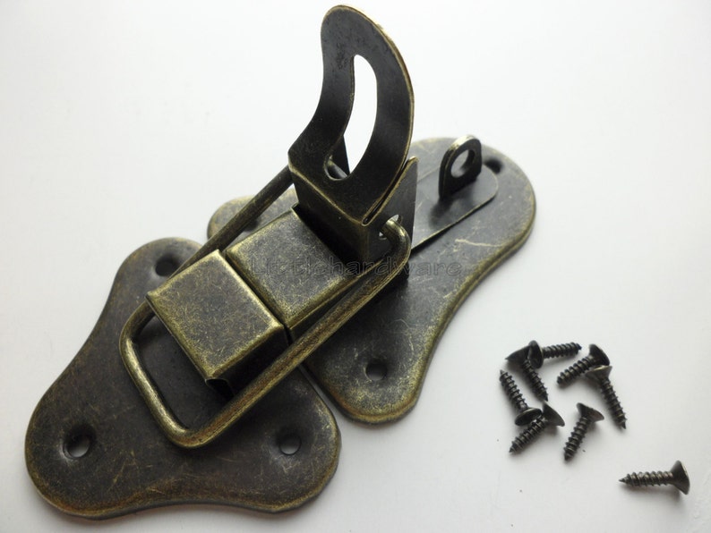 52mmx95mm Lock Latch Small Box Hardware Jewelry Box Latch Gift Etsy