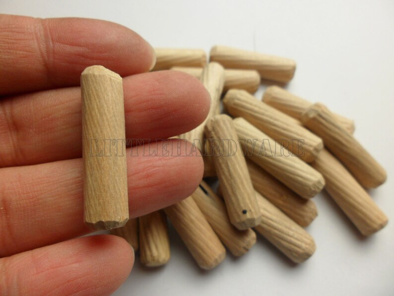 100pcs 30mmX8mm Repair Parts Carpenter Furniture Wooden Dowels Etsy