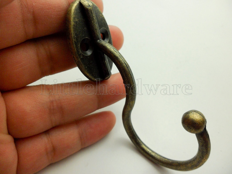 81mm X 18mm Antique Style Furniture Hardware Hook With Enough Etsy