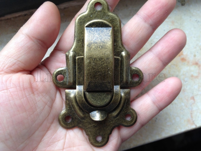 Big Leather Luggage Trunk Senior Hasp Catch Latch 90mm X 56 Etsy UK