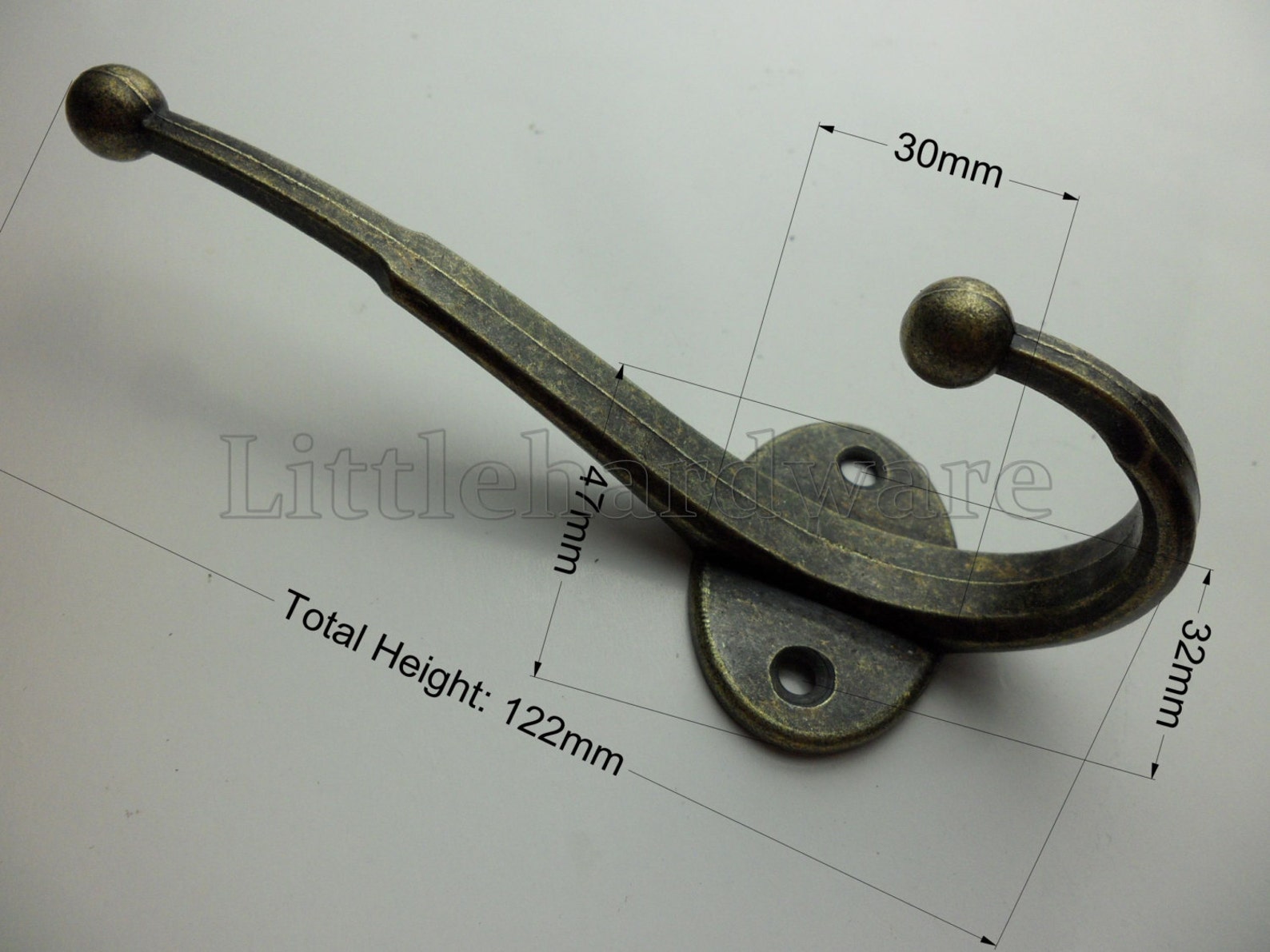122mm X 47mm Antique Style Furniture Hardware Hook With Enough Etsy