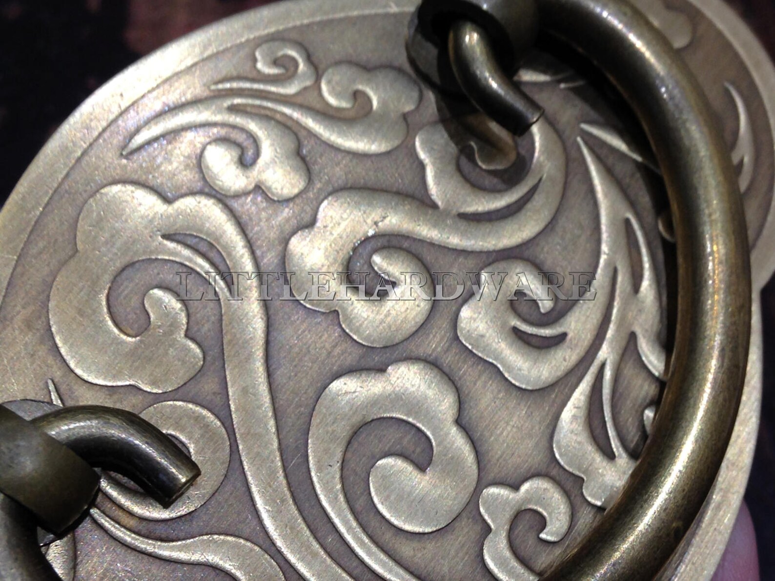 High Quality 4 Oval Antique Brass Drawer Pulls Classic Etsy