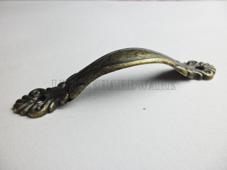 82mm x 12mm metal Arch bridge 65mm Hole Centers vintage drawer pulls Cabinet Pull Handles Vintage Furniture Knobs Handle DP0043