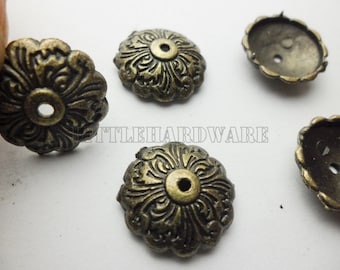 20 PCS Diameter 15mm/18mm/22mm bronze color Upholstery Decorative Nails/tacks protect Gasket   CB0053