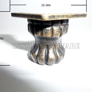 4Pcs bronze color 35mm X25mm box feet box legs protection decorative box feet #BF0018