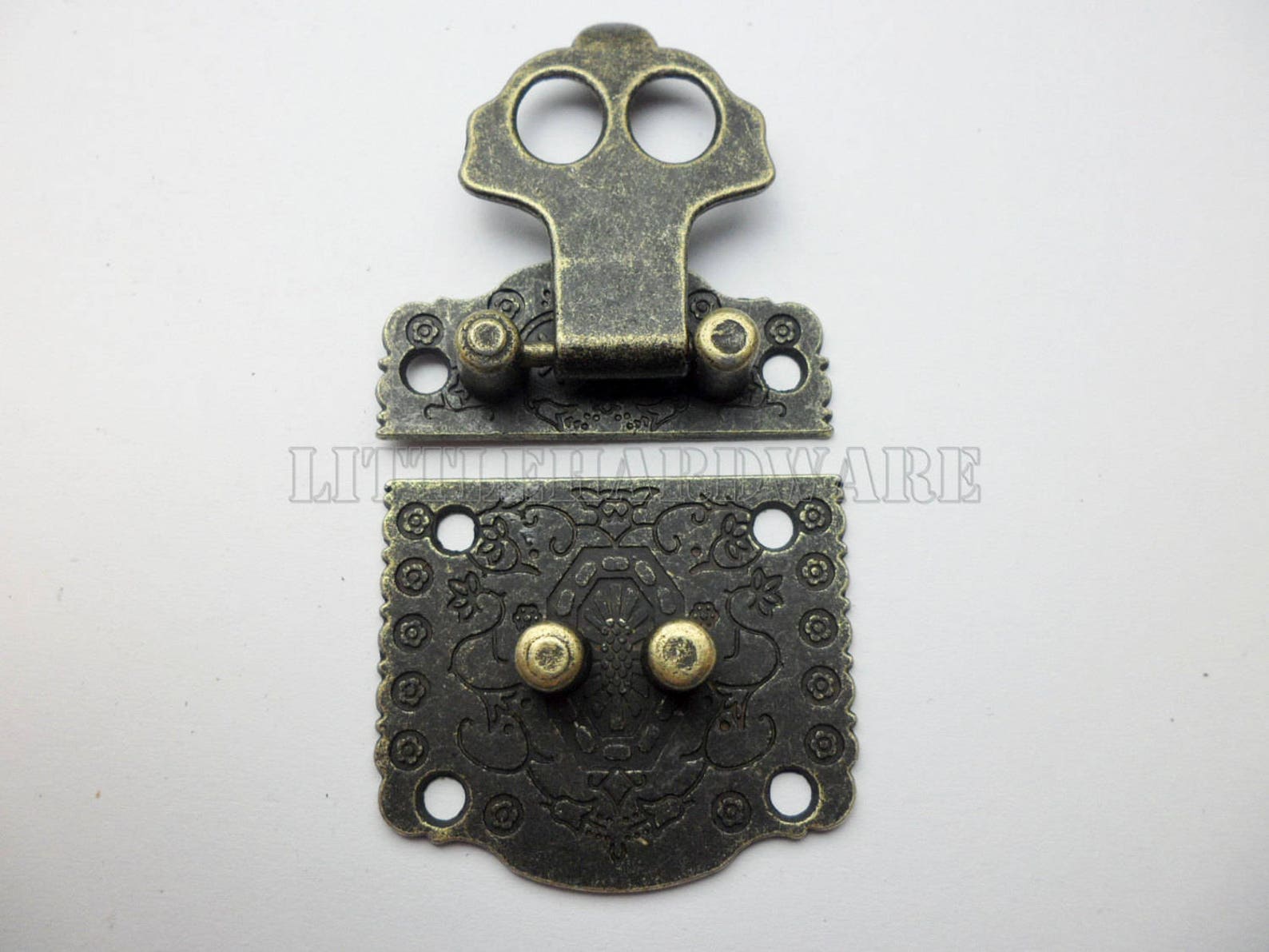 10 pcs 53mmX40mm lock latch small box hardware chest hardware Etsy