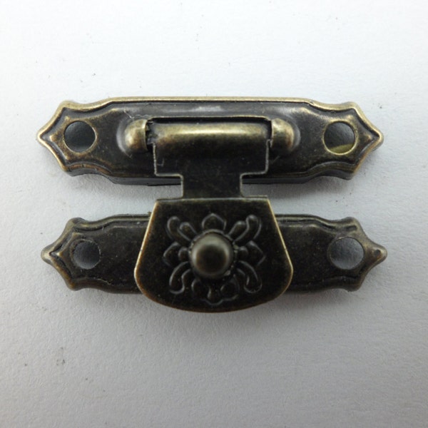 10pcs 17mm x 16mm vintage jewelry boxes latch gift box latches small box hardware chest hardware #LC00112