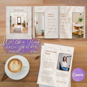 AirBnb Welcome Book, Airbnb Template, Airbnb Guide, Airbnb Printables
