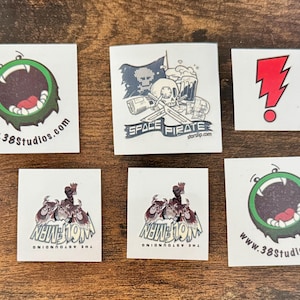 Temporary Tattoos from San Diego Comic Con 2006 lot of 6