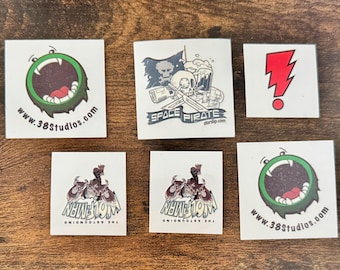 Temporary Tattoos from San Diego Comic Con 2006 lot of 6