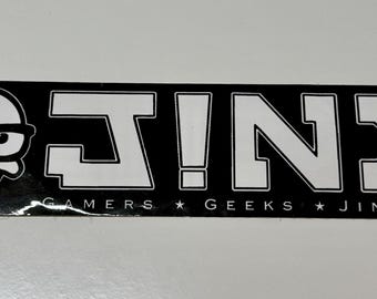 Jinx.com Sticker NEW. Gamers Geeks J!nx.